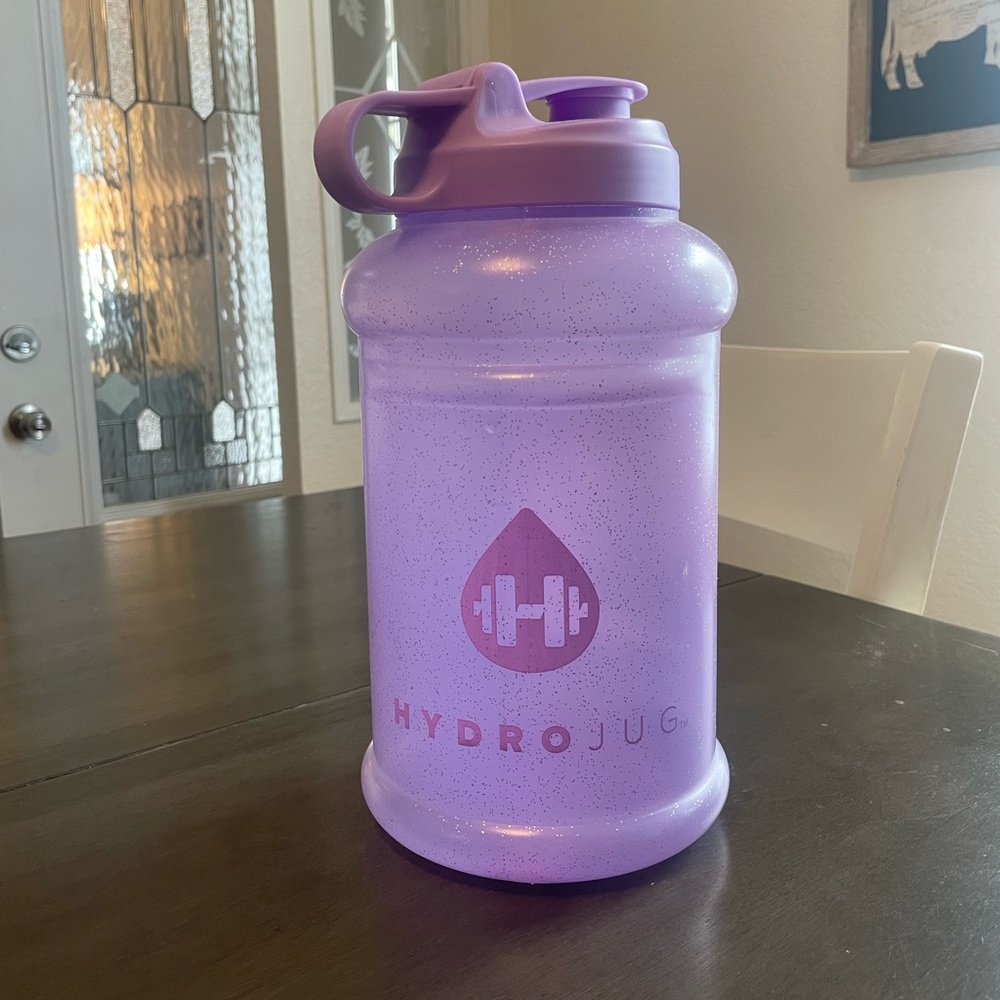 PURPLE GLITTER HYDROJUG